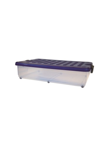 CONTENEDOR EUROBOX BAJO CAMA AZUL 10240 DENOX