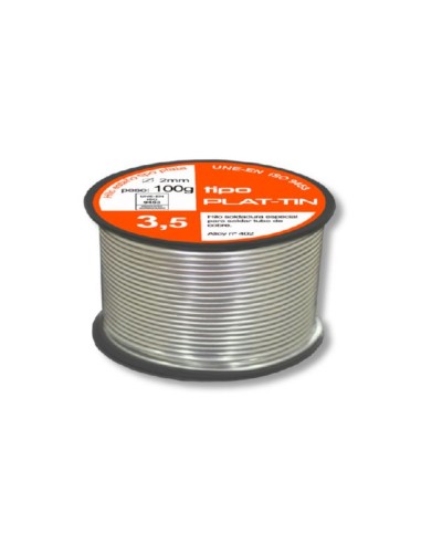 HILO DE SOLDAR SN/PB 3.5% Ø2mm 100g ALEACION 102