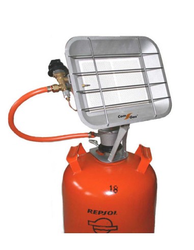 ESTUFA INFRARROJOS COM GAS 2700/5000W BUTANO 9.5x31x23