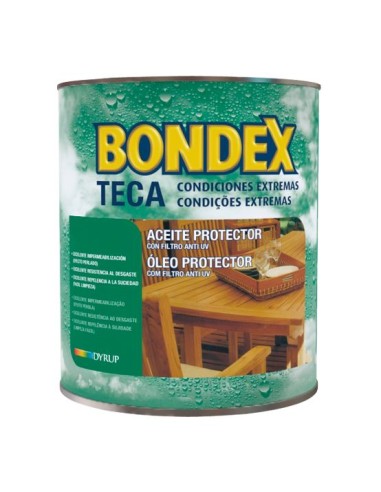 BONDEX ACEITE TEKA INCOL 750G