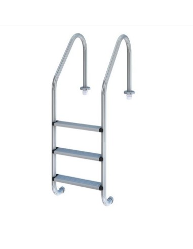 ESCALERA STANDARD ACERO INOX 3P QP