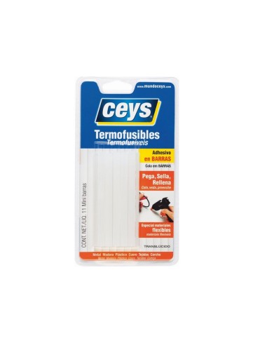 BARRA DE COLA TERMOFUSIBLE CEYS 11UD