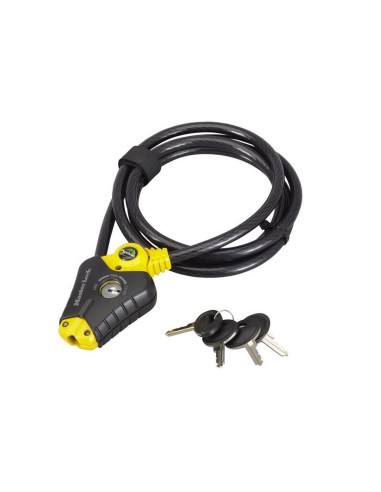 CABLE SEGURIDAD AJUSTABLE PYTHON 1,80M 8433EURD MASTER LOCK