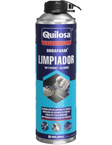 LIMPIADOR ESPUMA ORBAFOAM 500ml QUILOSA