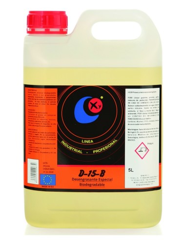 DESENGRASANTE BIODEGRADABLE D-15-B NEUTRO 5L