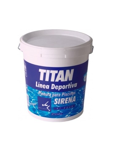 PINTURA PISCINA 4L SIRENA AL AGUA AZUL TITAN