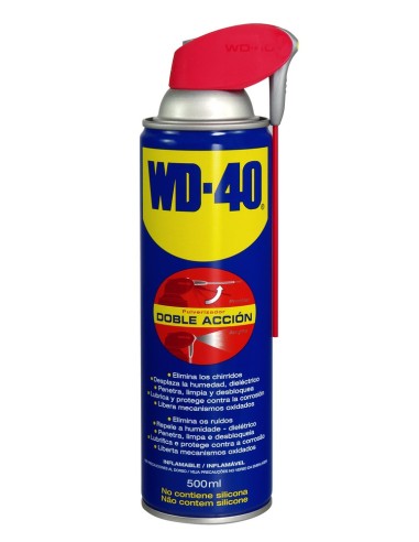 LUBRICANTE 500ml DOBLE ACCION WD-40