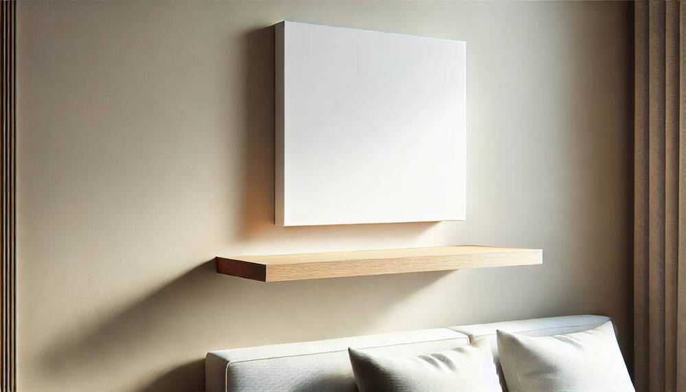 estante flotante ejemplo