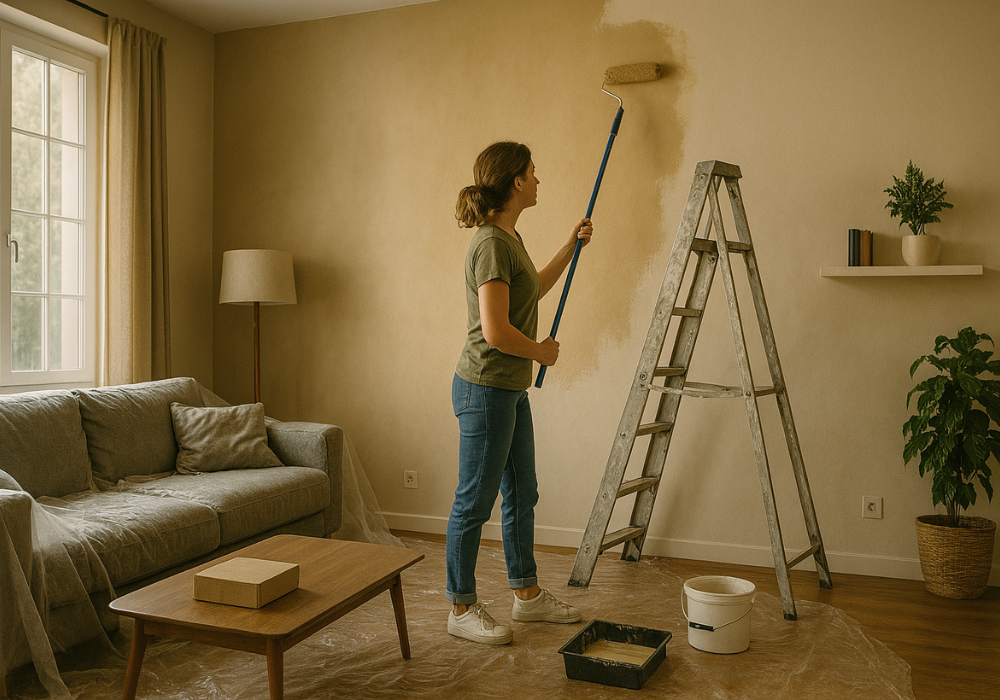 pintura para interiores