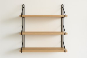 colgar estantería sin tornillos