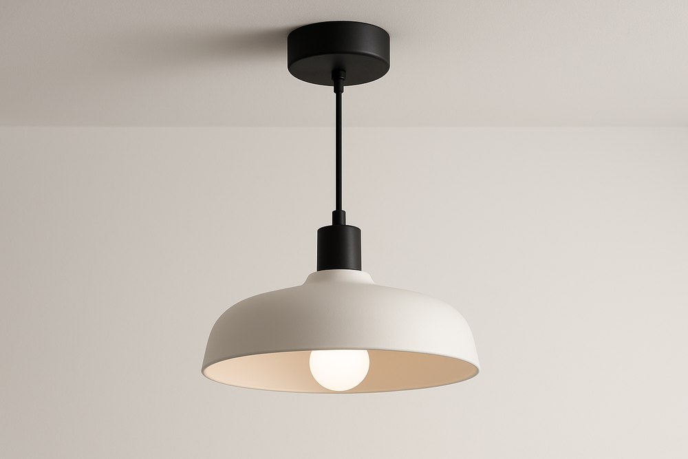 instalar una lámpara de techo