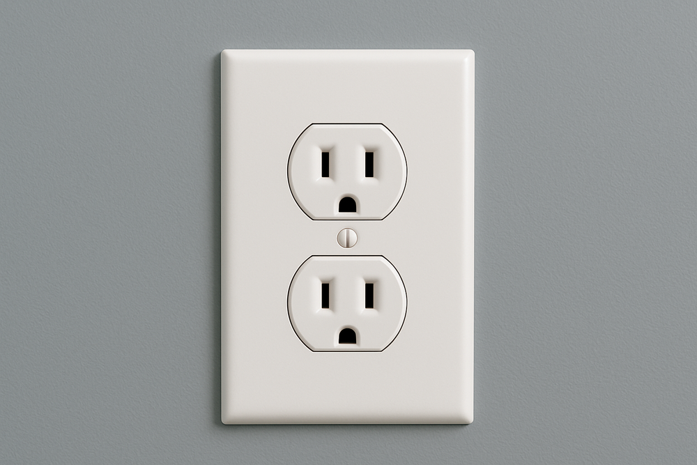 Instalar un enchufe doble ejemplo