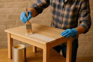 Pintar muebles de madera