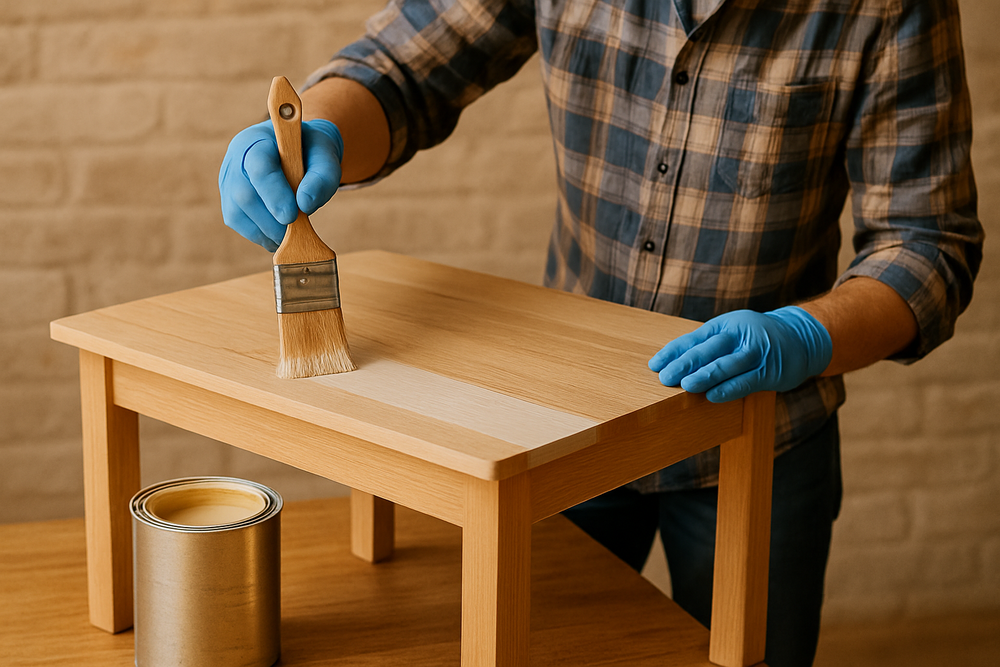 Pintar muebles de madera