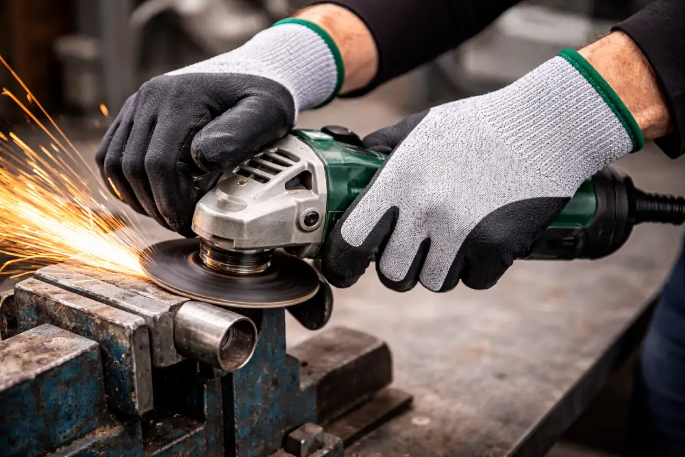 usar guantes anticorte