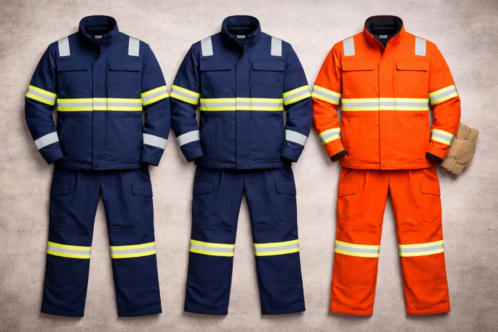 vestuario laboral ignífugo