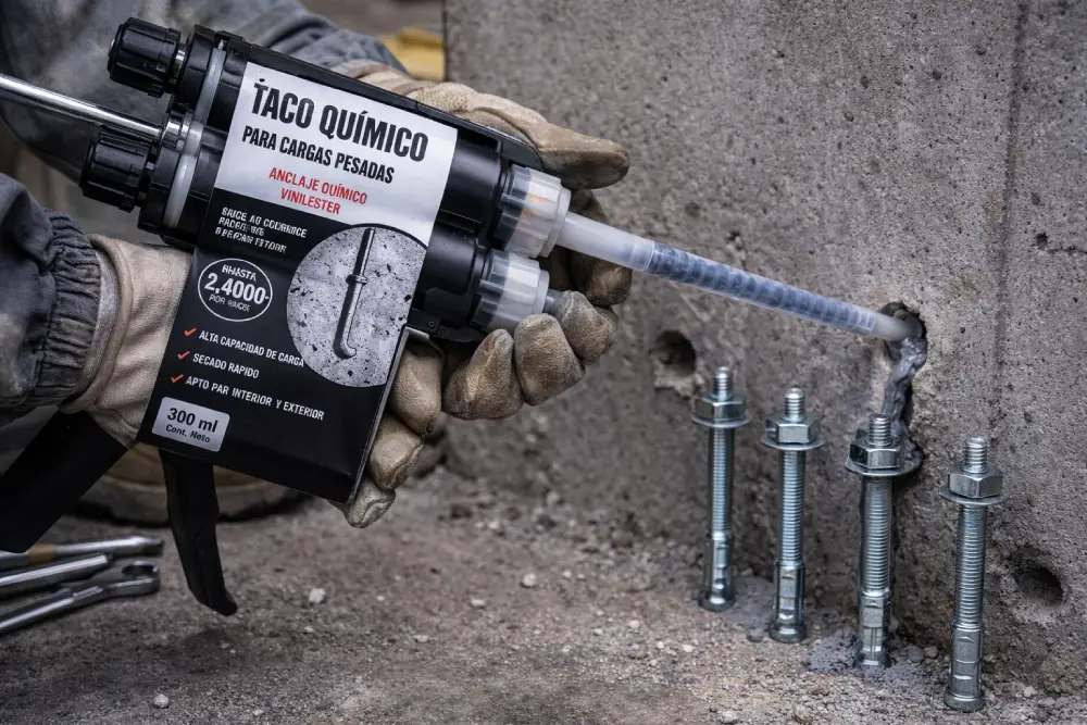 Tacos químicos cargas pesadas