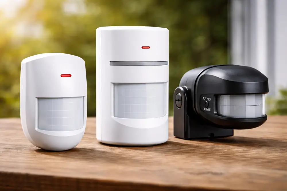 tipos de detectores de movimiento